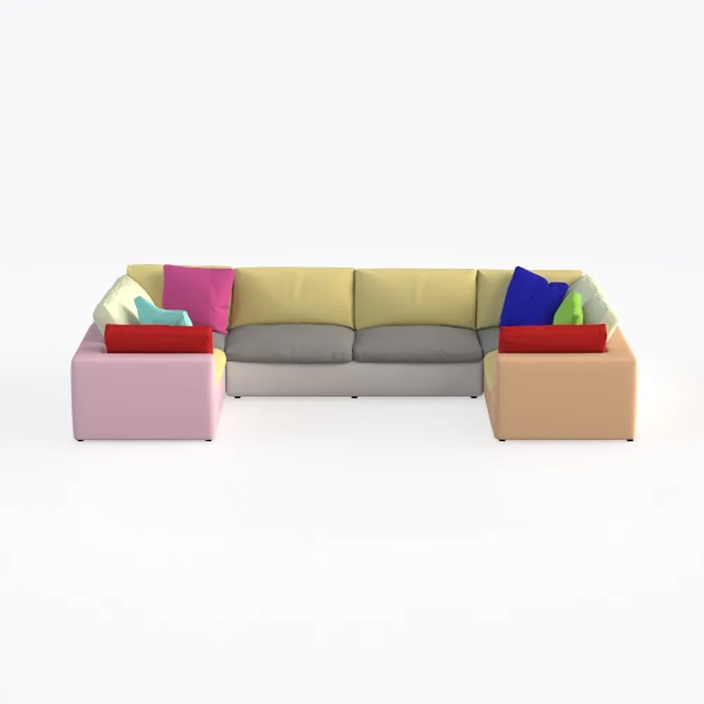 Modular Sectional Sofa,Flexible Seating,Easy to