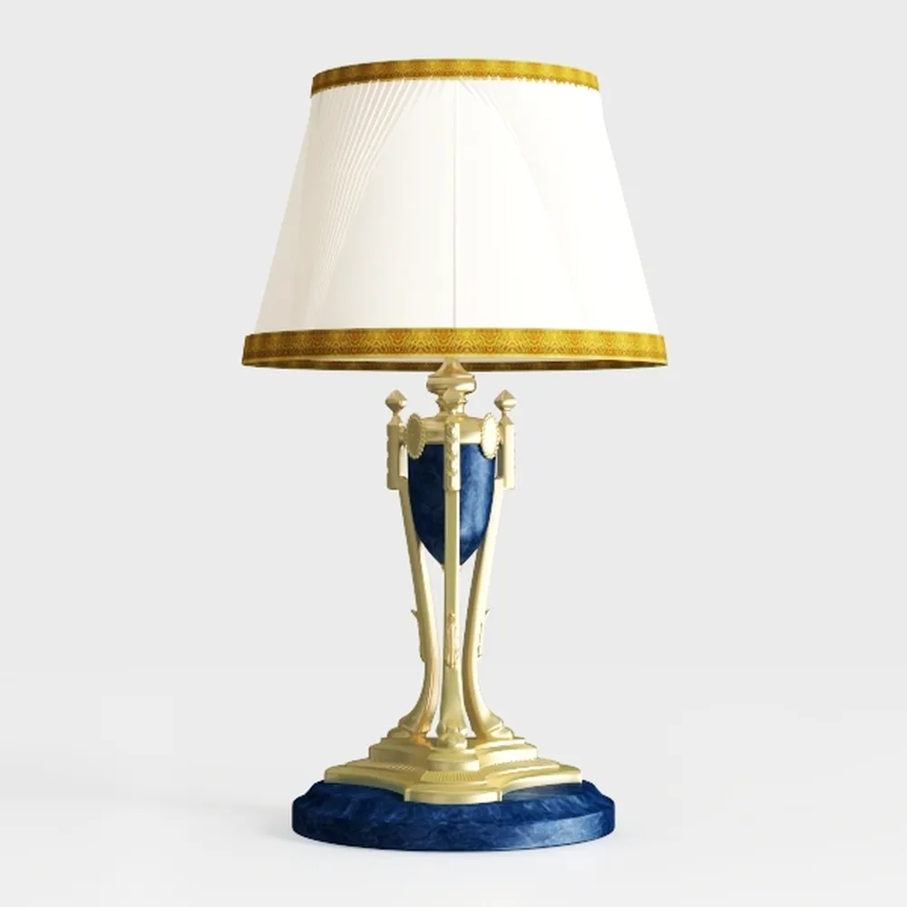 Tiffany Lamp Blue Yellow Stained Glass Lamp Heart 