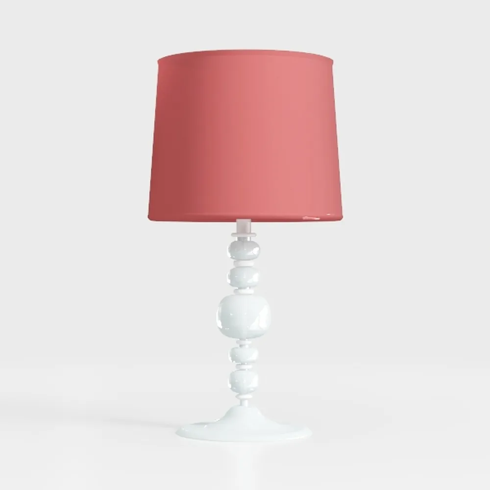 Theisseil Boho Ceramic Bedside Table Lamp for