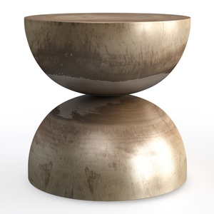 Natural Wooden Pillar Side Table – Round Tree Wood