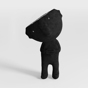 wired kid sculpture-Installation Art