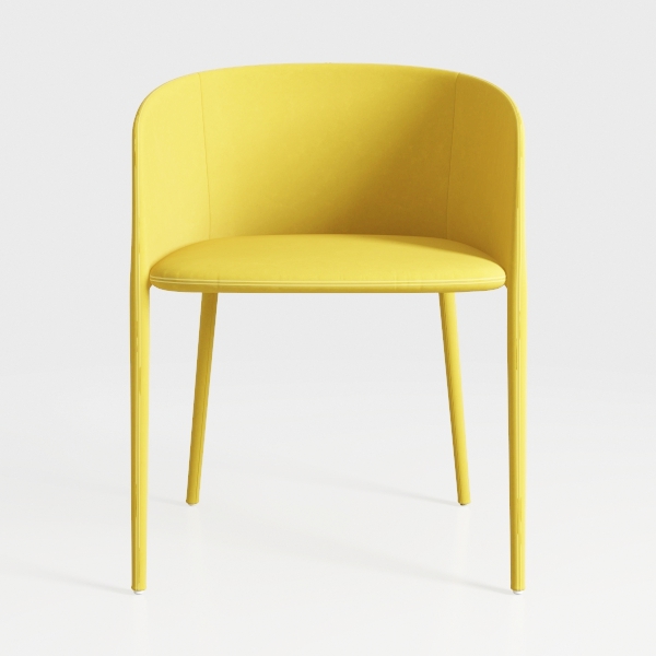 chairus Modern Dining Chair Unique Velvet Barrel