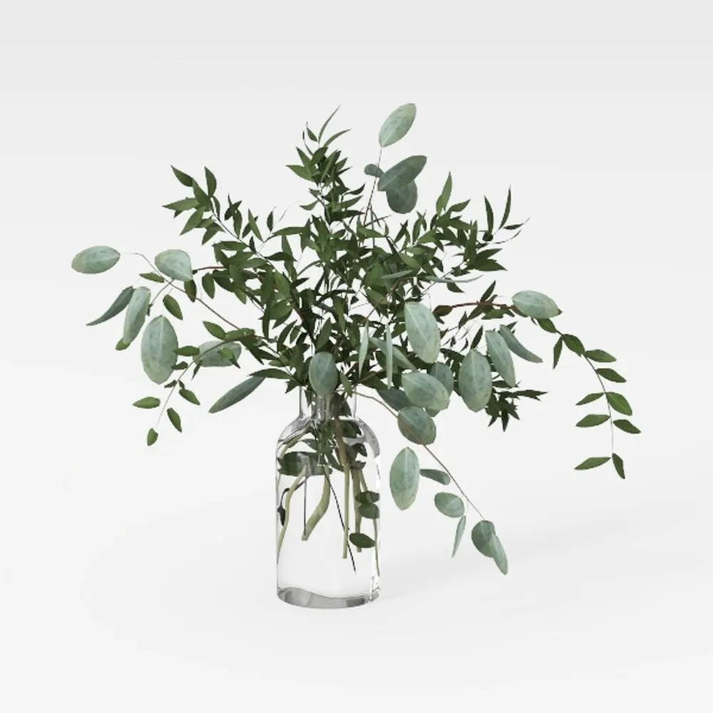 Rustic Farmhouse Ceramic Vase, 6.1" Tall Vintage