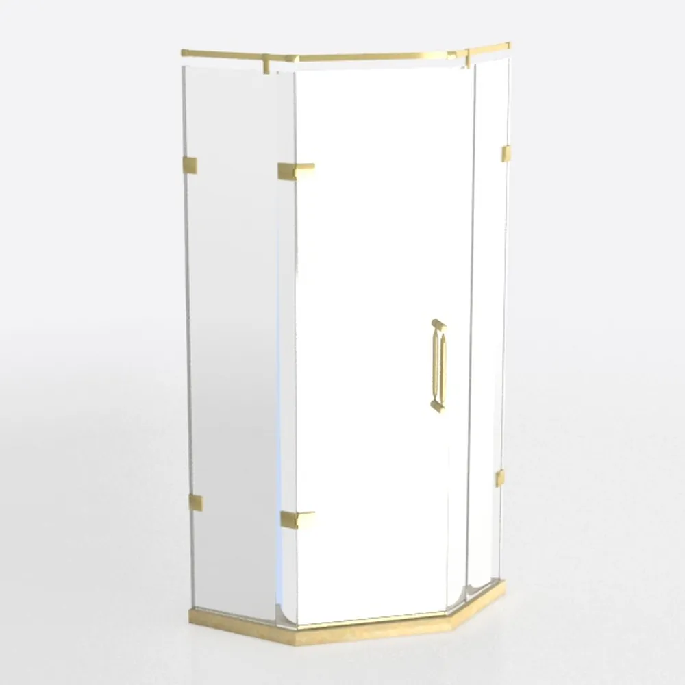 Sunrosa Shower Door 60"×76", Double Sliding Shower