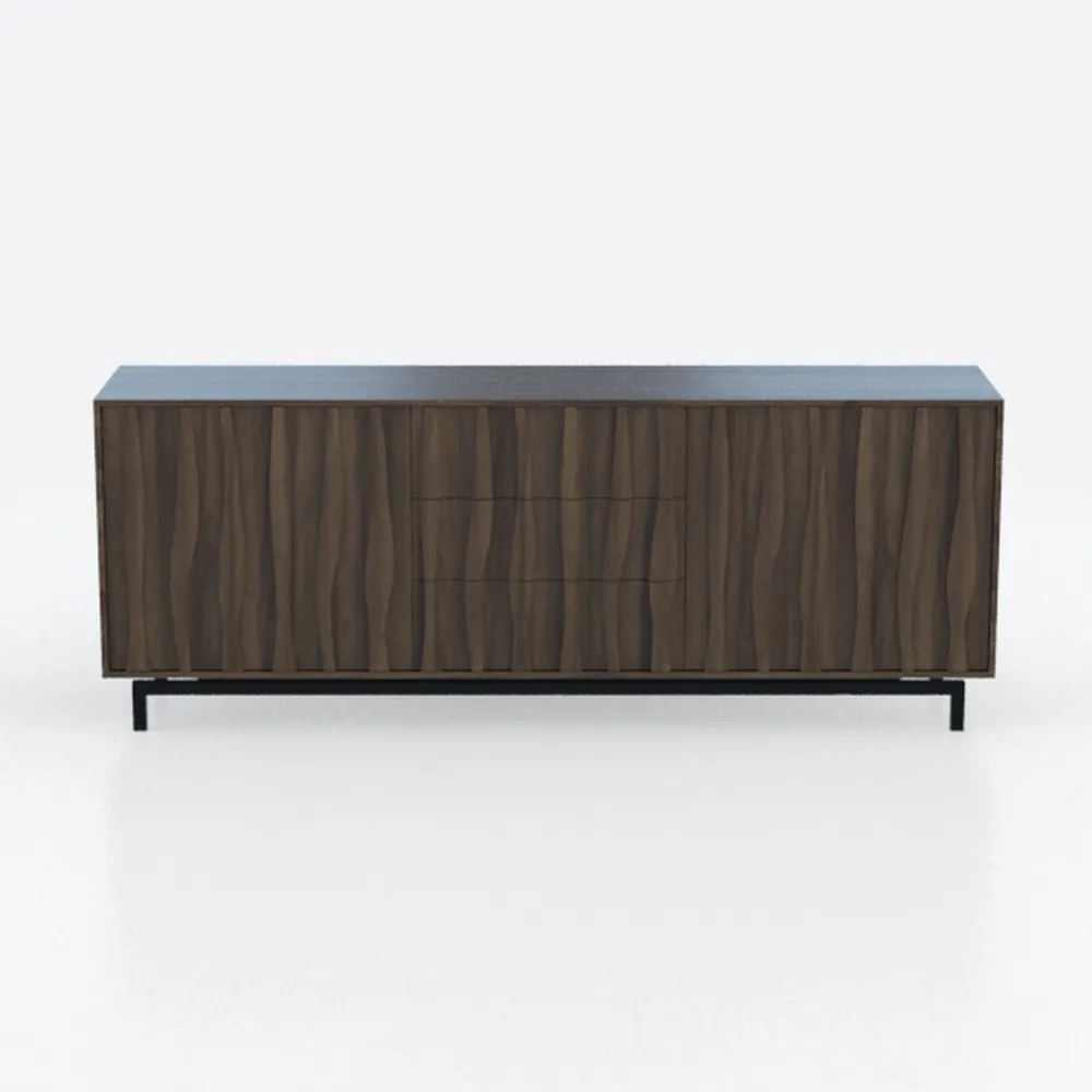 63" Buffet Cabinet with Storage, Large Kitchen