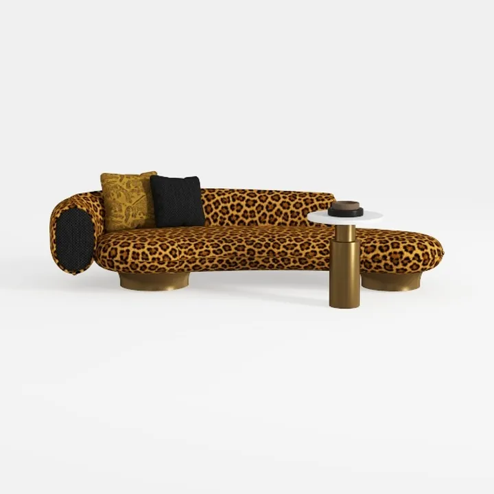 sofa set-Leopard Print Furniture