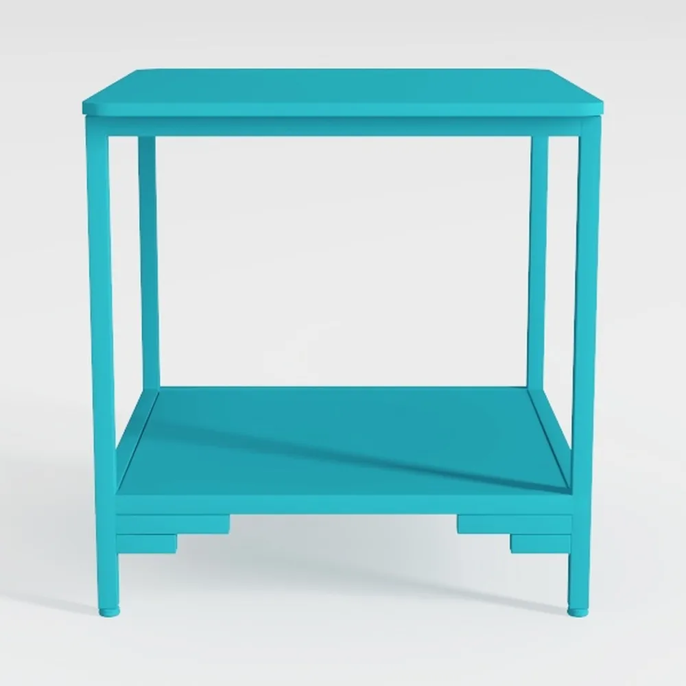 2-Tier Outdoor Side Table, 16" Adirondack Small