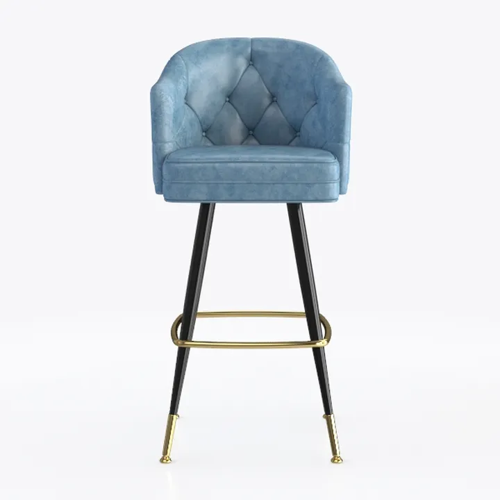 MINCETA Counter Stool,26" 360 Free Swivel
