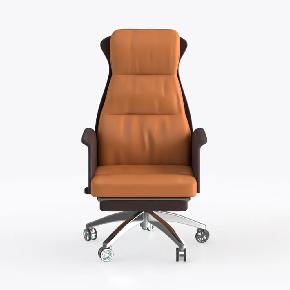Executive Office Chair - High Back Rocking PU Leat