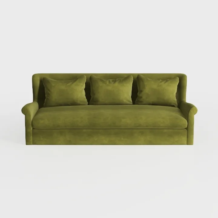 L Shaped Modular Sofa Bed with Cylindrical