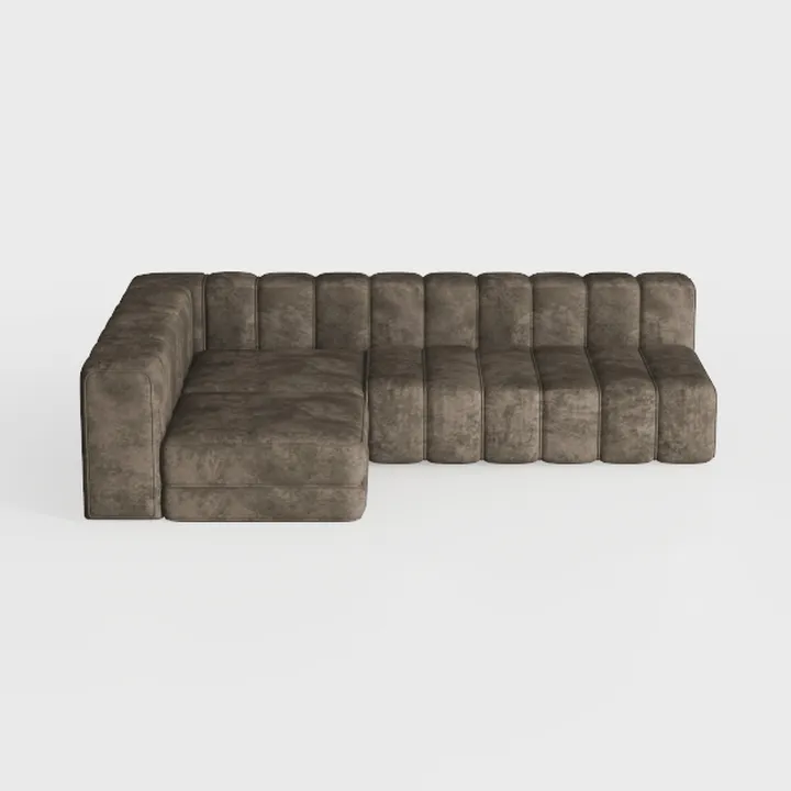 Merax Sofa Bed Sleeper Couch L Shaped Sofa with