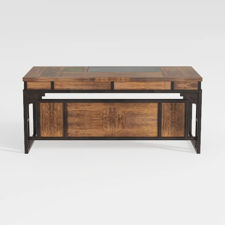 Huuger 47 Inches L Shaped Desk, Computer Desk with