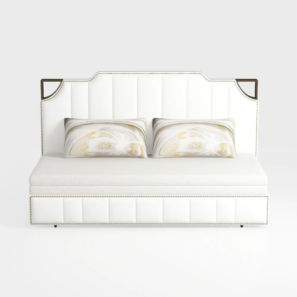 3 in 1 Convertible Queen Sleeper Sofa Bed Comfy