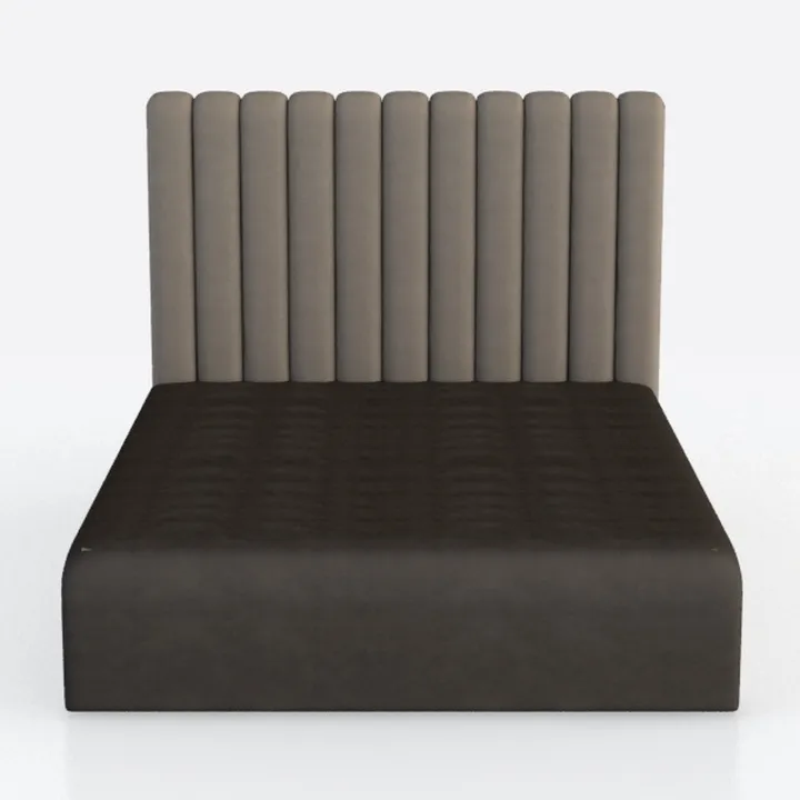 Pemberly Row Wood Eastern King Upholstered Bed Smo