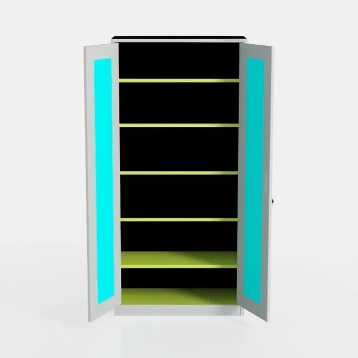 Greenvelly Metal Garage Storage Cabinet with 2