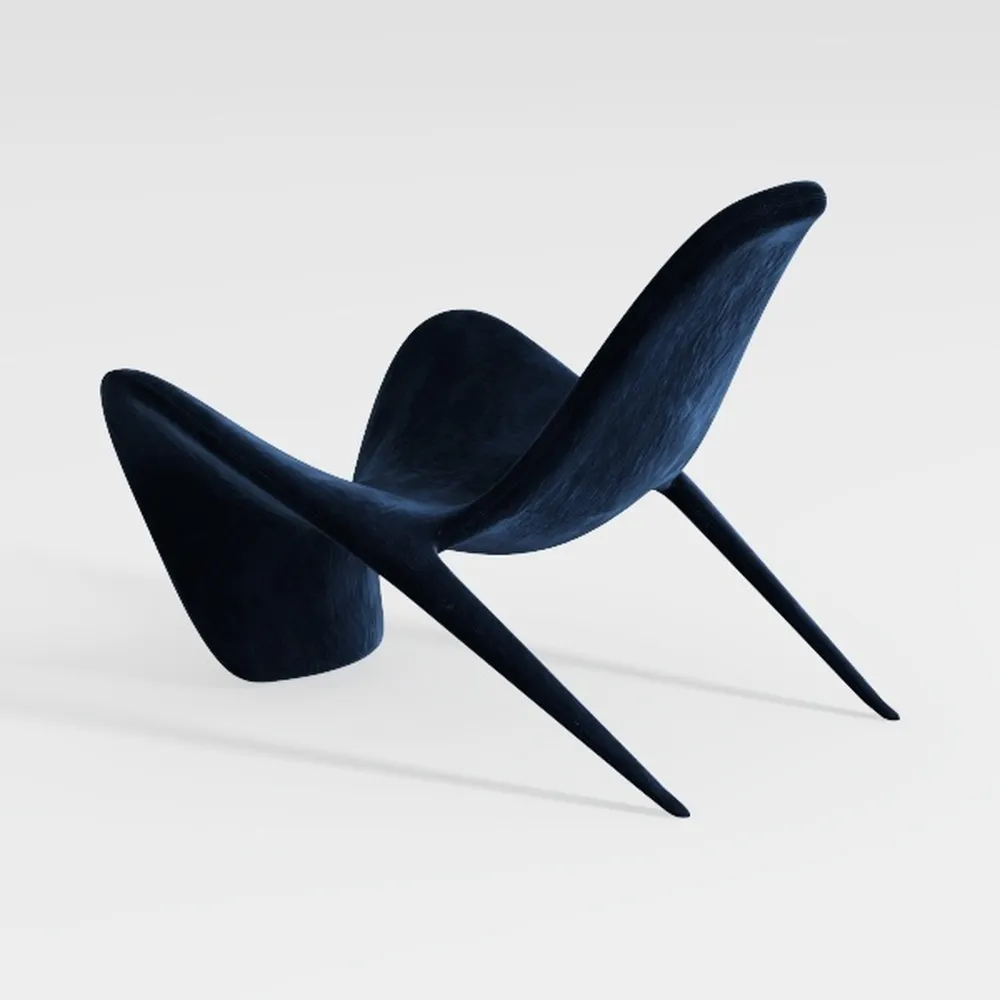 Reclining Camping Chair with Removable Footrest