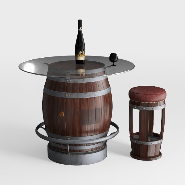 side table-Brooklyn Loft