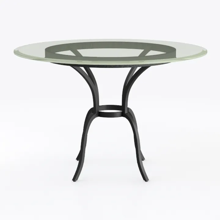 Cast Aluminum Patio Furniture End Table 21" Square
