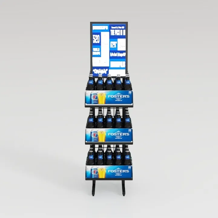 drinks shelf-Supermarket