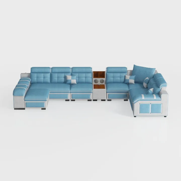 LLappuil Modular Sectional Sofa, Convertible U