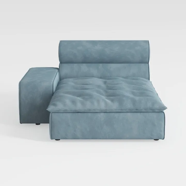 82" Modern Compressed Boneless Love Seat Couches