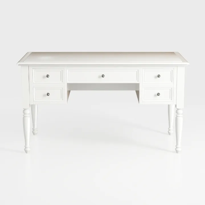 WAMAPT Farmhouse Executive Desk with 5 Drawers