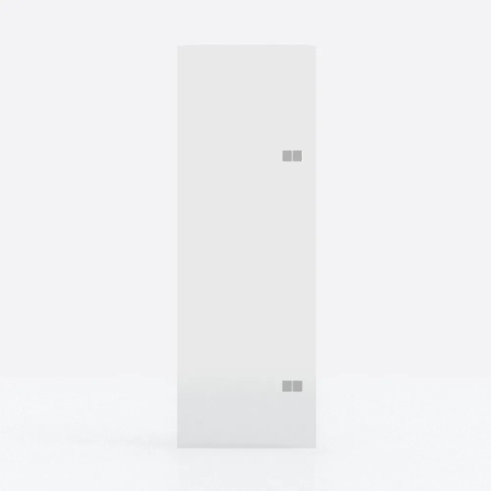 Frameless Single Swing Hinge Glass Shower Door