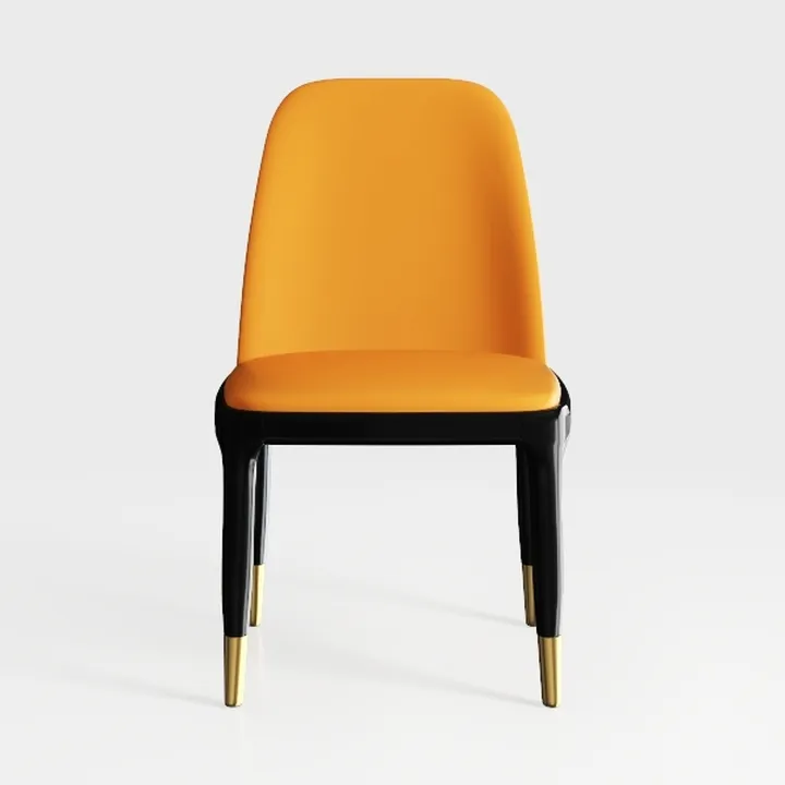 Dining Chairs,Modern Pu Leather High Back Padded
