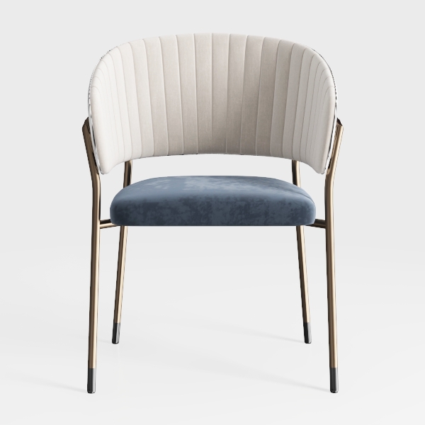 Dining Chairs Set of 2, Modern Faux Leather Chairs