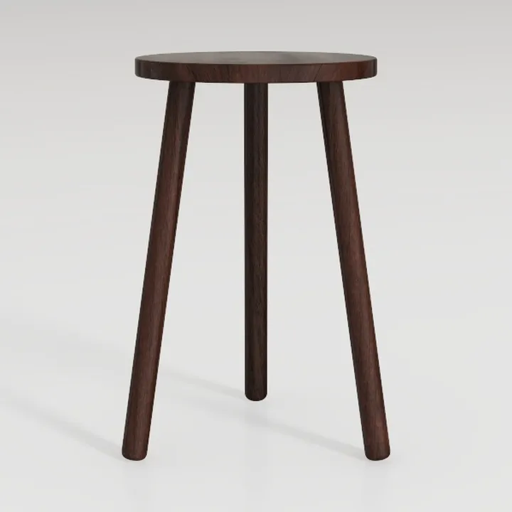 Apicizon Brown Side Table for Bedroom, End Table