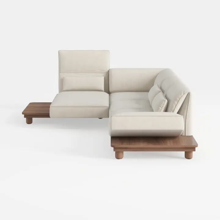 L Shape Sofa, Sleeper Sofa 2 in 1 Pull Out Couch