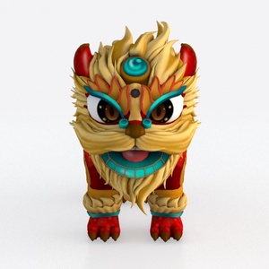 Chinese kylin-Happy Tiger Year 