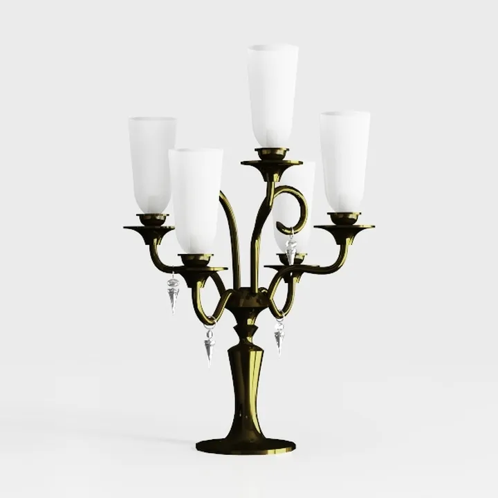 5-Arm Candelabra, Candle Holder, Decorative