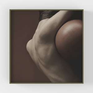 square decorative painting-Brown