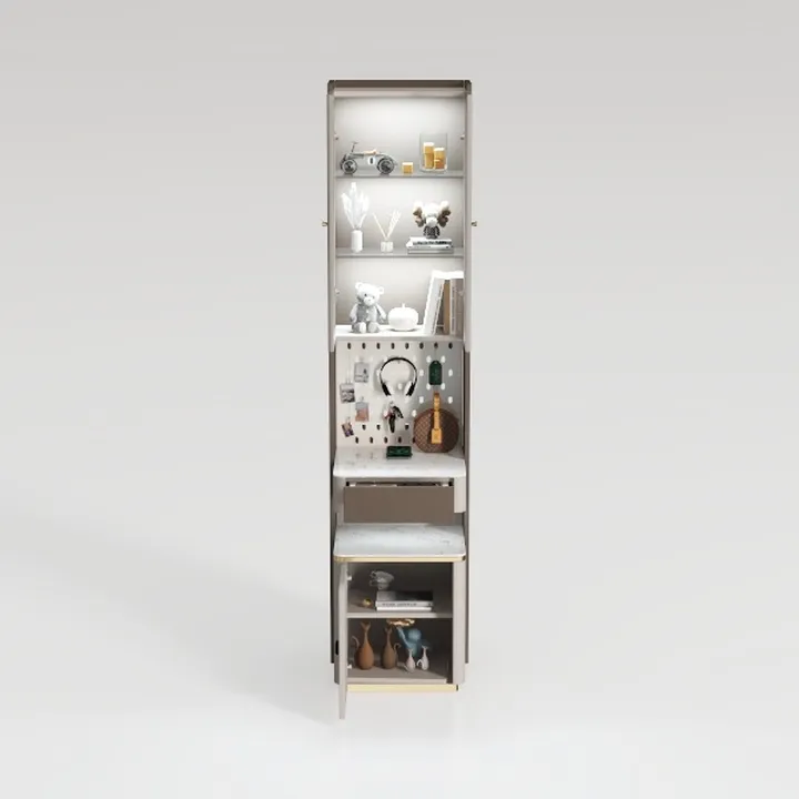 RedLemon Farmhouse Corner Cabinet, 68" Tall with