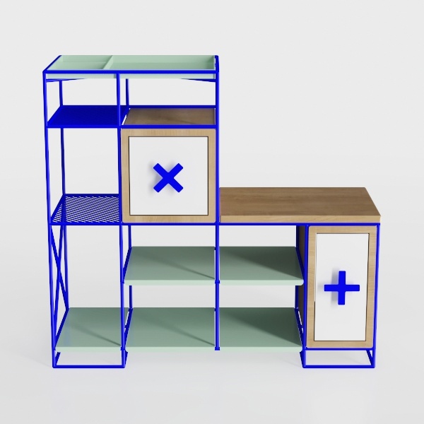 decoration cabinet_GREEN_54