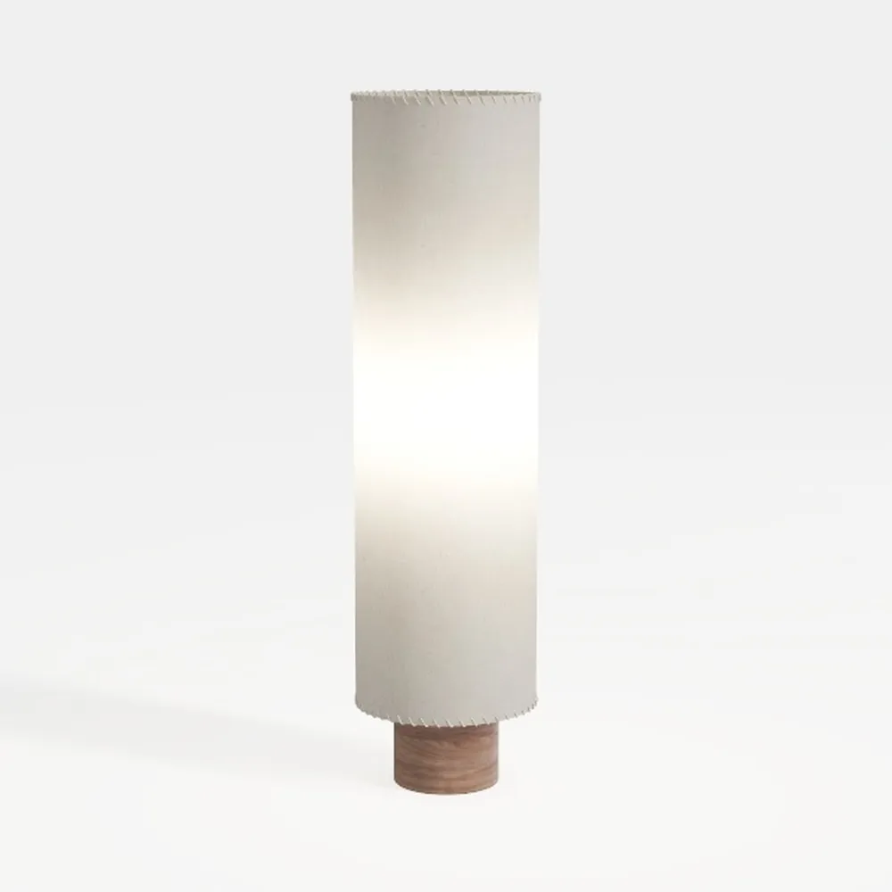 aooshine White Small Table Lamp - Bedside Lamp for