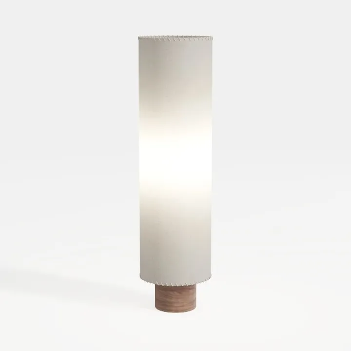 aooshine White Small Table Lamp - Bedside Lamp for
