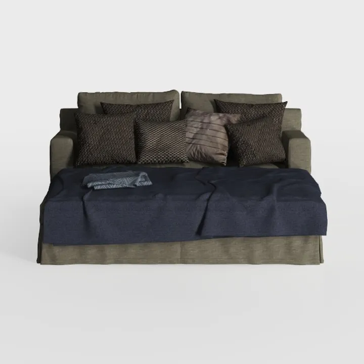 yoyomax Folding Sofa Bed with 2*Pillow, Convertibl