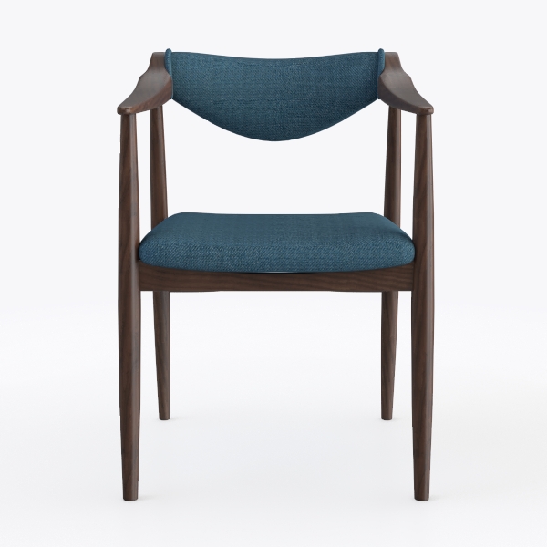 Kitchen Dining Chair,Cotton and Linen Solid Wood