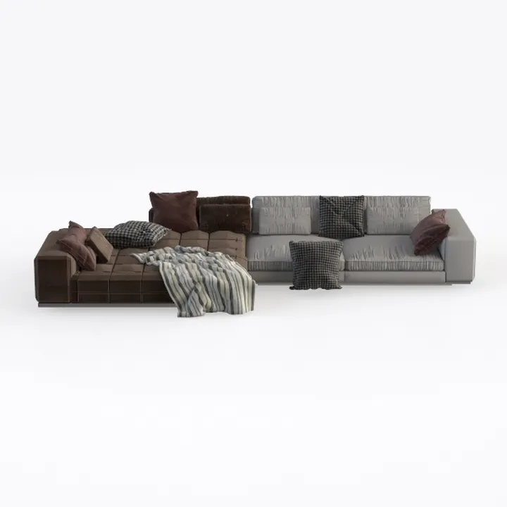 LLappuil Large U Shaped Sectional Sofa for Living