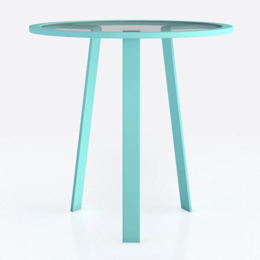 danpinera Outdoor Side Tables, Weather Resistant