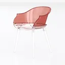 Dining Chairs, Modern Simple Coffee Restaurant Left 45 Degree View