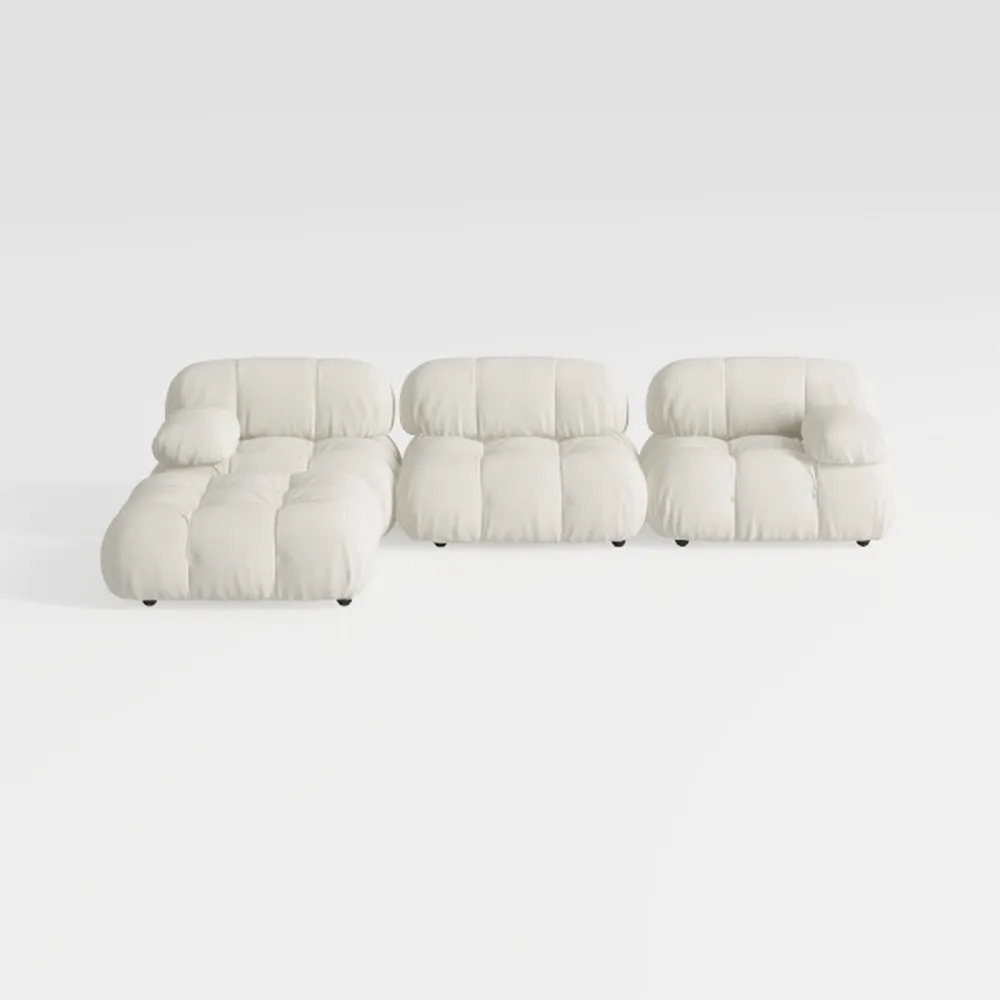 Oversized Cloud Modular Sectional Sofa, 148.6"
