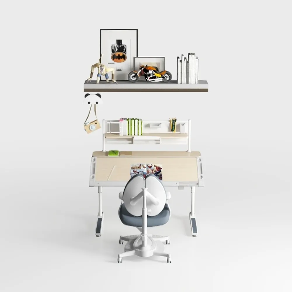 ApexDesk Height Adjustable Study Desk 43" with Dra