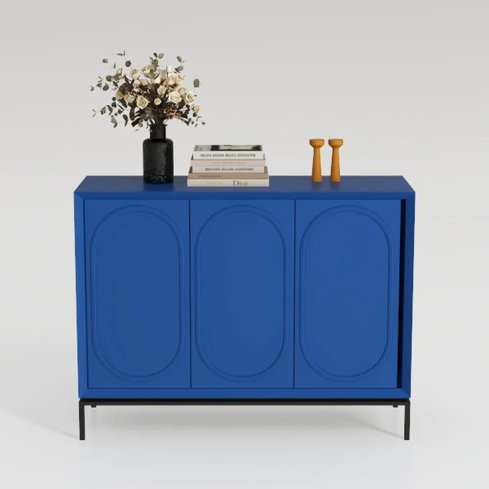 Simple Accent Storage Cabinet with 2 Doors and