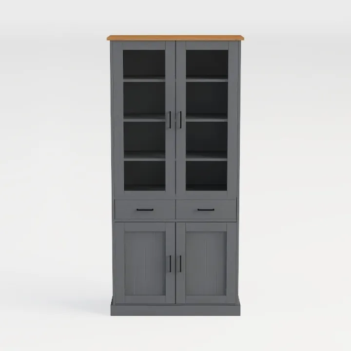 Palace Imports Solid Wood Bookcase - 6-Tier