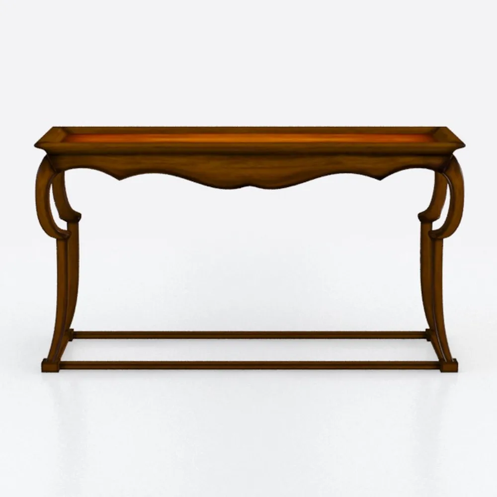 Qing Orange End Table