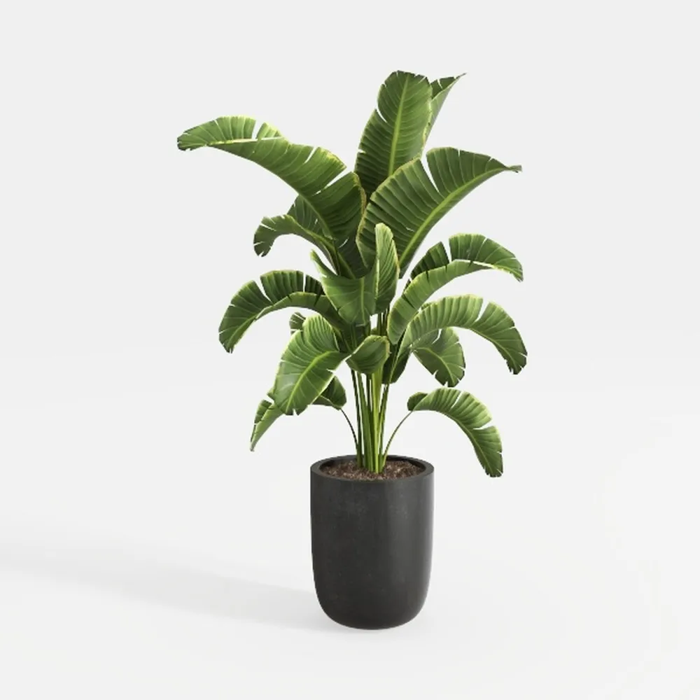 Artificial Fake Palm Tree 4FT Tropical Faux Palm