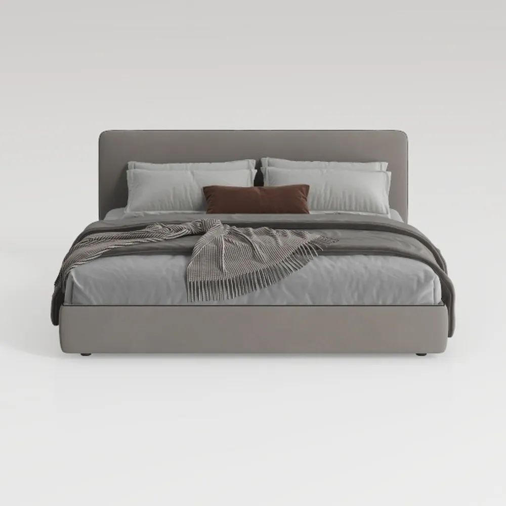 Acme Orane Upholstered Queen Bed in Gray
